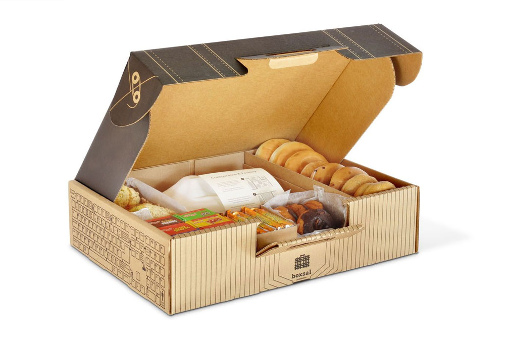 Food grade corrugated packaging boxes
